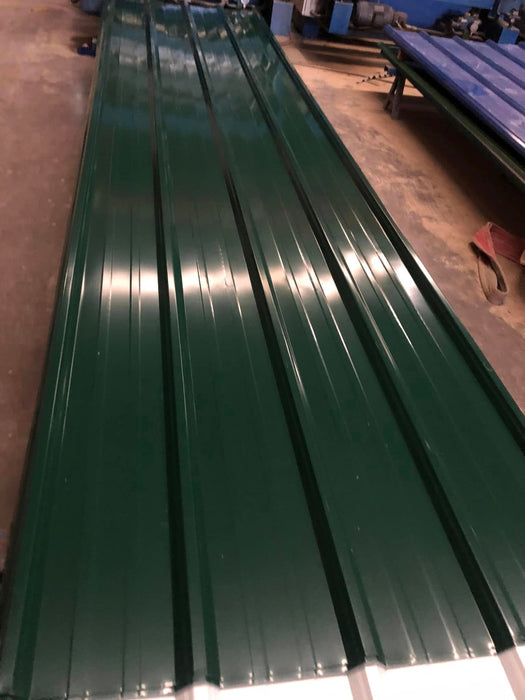 Dark Green Metal Roofing Panels – Standing Seam Steel Roof