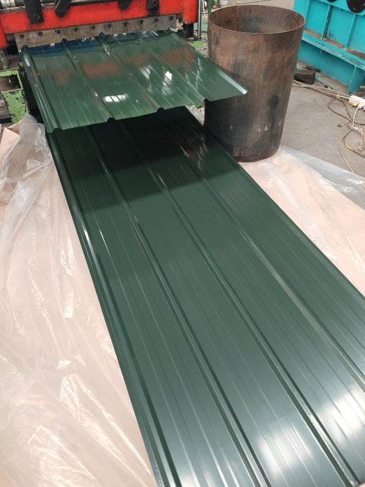 Dark Green Metal Roofing Panels – Standing Seam Steel Roof