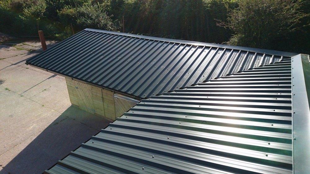 Dark Green Metal Roofing Panels – Standing Seam Steel Roof