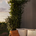 Driftwood Composite Siding Panels on a wall