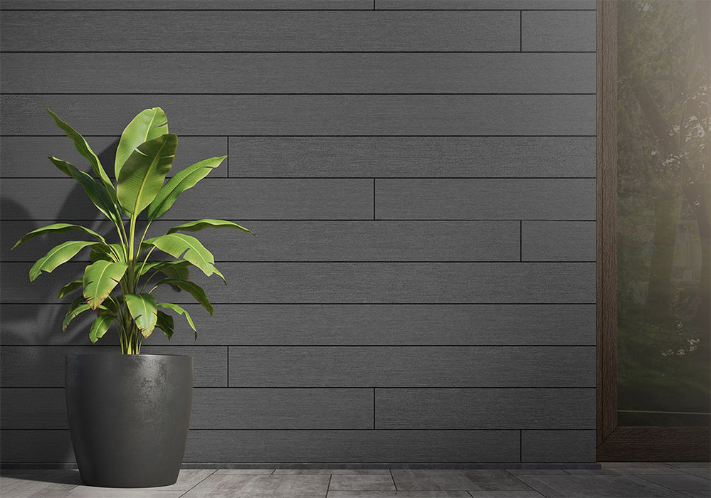 Charcoal - All-Weather Composite Siding System Shiplap Board