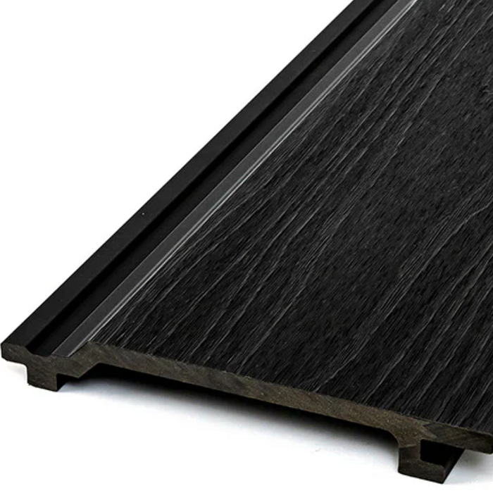 Ebony Wood-Like Composite Siding, Exterior Wall Paneling