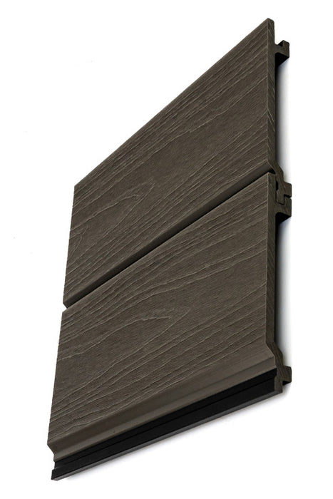 American Walnut Wood-Like Composite Siding, Exterior Wall Paneling