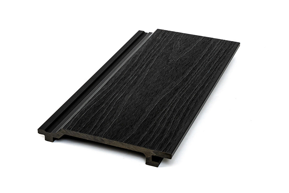 Ebony Wood-Like Composite Siding, Exterior Wall Paneling