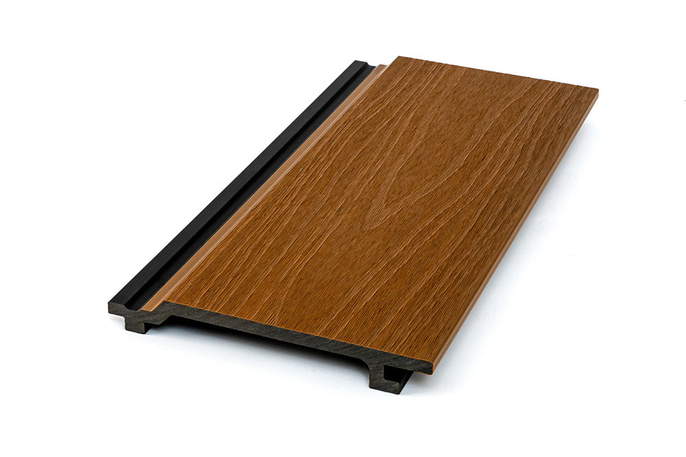 Peruvian Teak Wood-Like Composite Siding, Exterior Wall Paneling