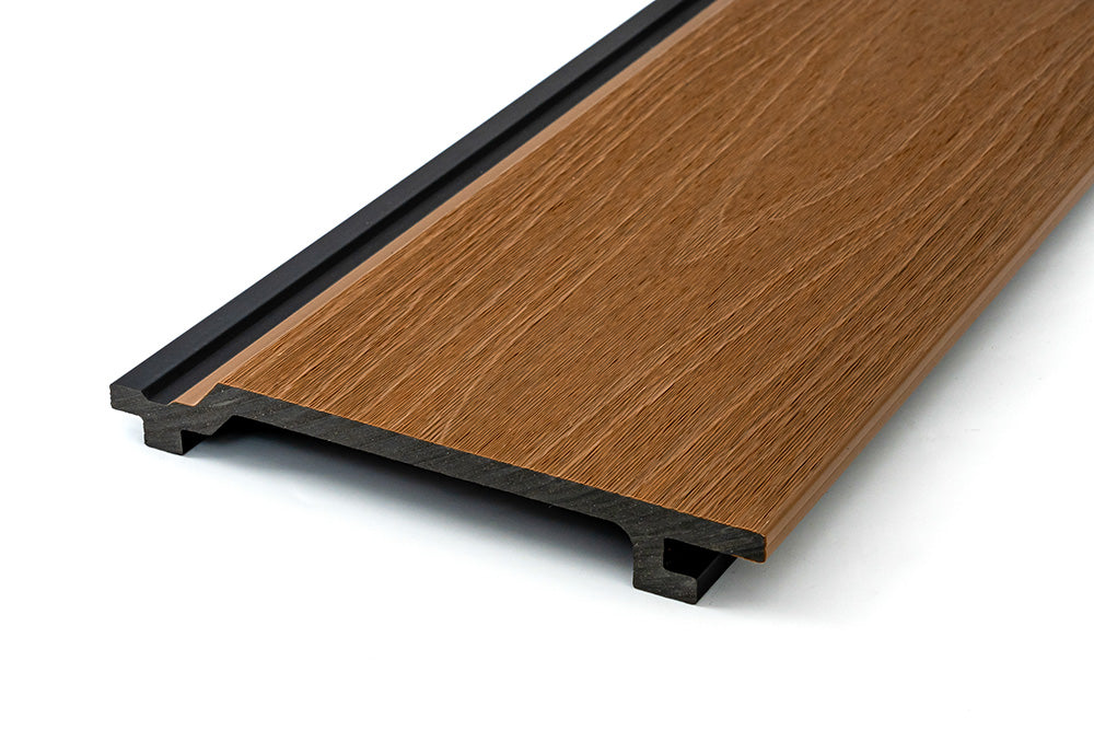 Peruvian Teak Wood-Like Composite Siding, Exterior Wall Paneling