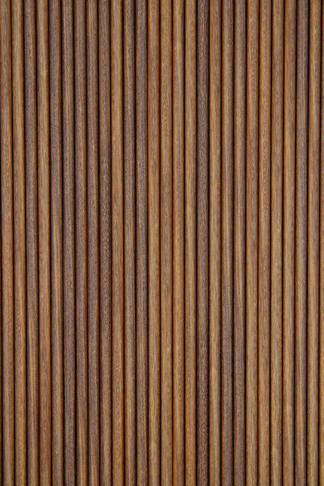 Warm Light Maple Flexible 3D Fluted Semi-Circle Shiplap Wood Wall Panel