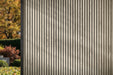 Glacier Oak With Black Accents – All-Weather Composite Slat Panel System for Outdoor Siding