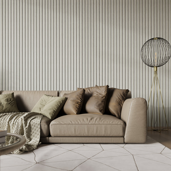 Textured White Acoustic Wall Panels, Soundproofing for Walls