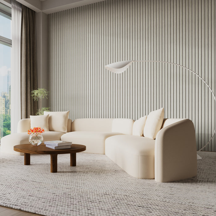 Textured White Acoustic Wall Panels, Soundproofing for Walls