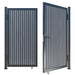 Slate Gray Heavy-Duty Composite Privacy Gate Kit – Keypad Lock Included | Single, Double & DIY Swing Fence Gate