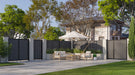 Slate Gray Heavy-Duty Composite Privacy Gate Kit – Keypad Lock Included | Single, Double & DIY Swing Fence Gate