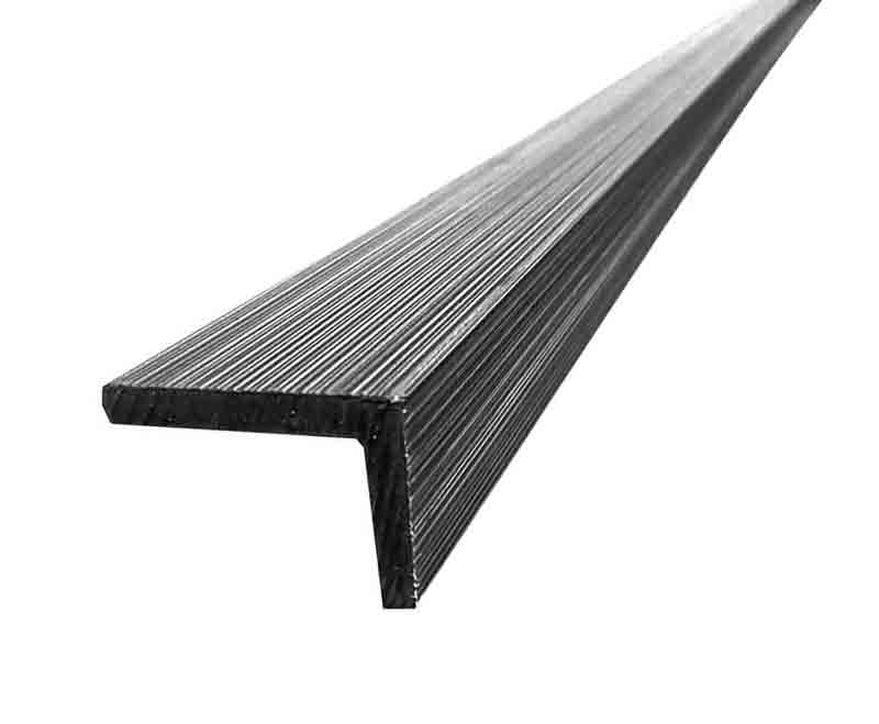 Gray 90° Exterior Corner Trim for Composite Slat Panels – Window & Door Molding