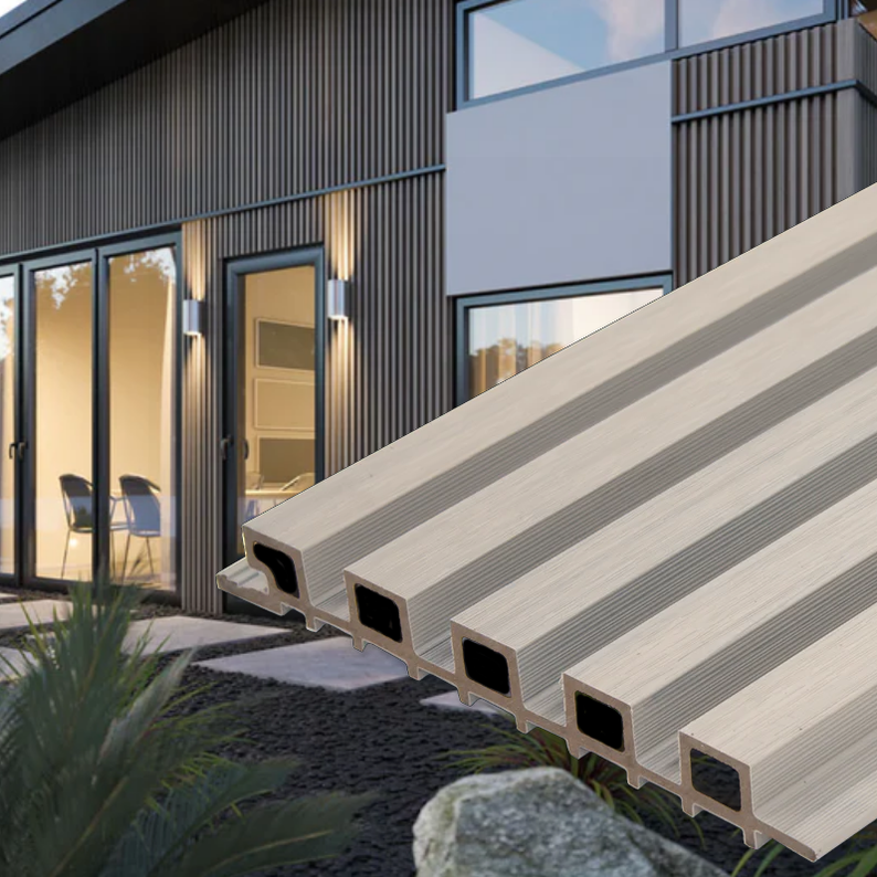 Modern Exterior Slat Wall Paneling | You Should Have It