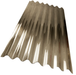 Gray Smoked Curved Polycarbonate Corrugated Roof Panels