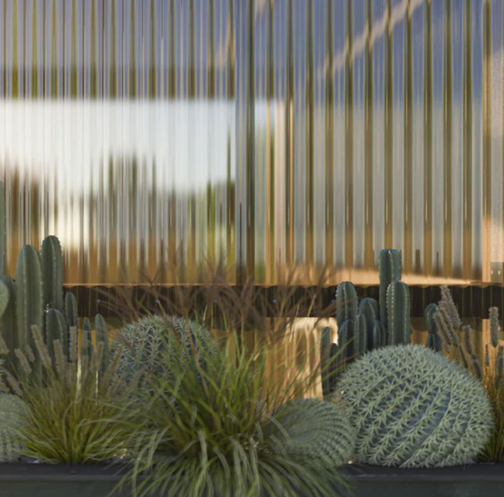 Gray Smoked Curved Polycarbonate Corrugated Roof Panels