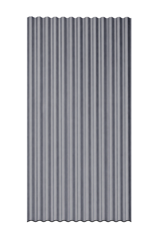 Gray Smoked Curved Polycarbonate Corrugated Roof Panels