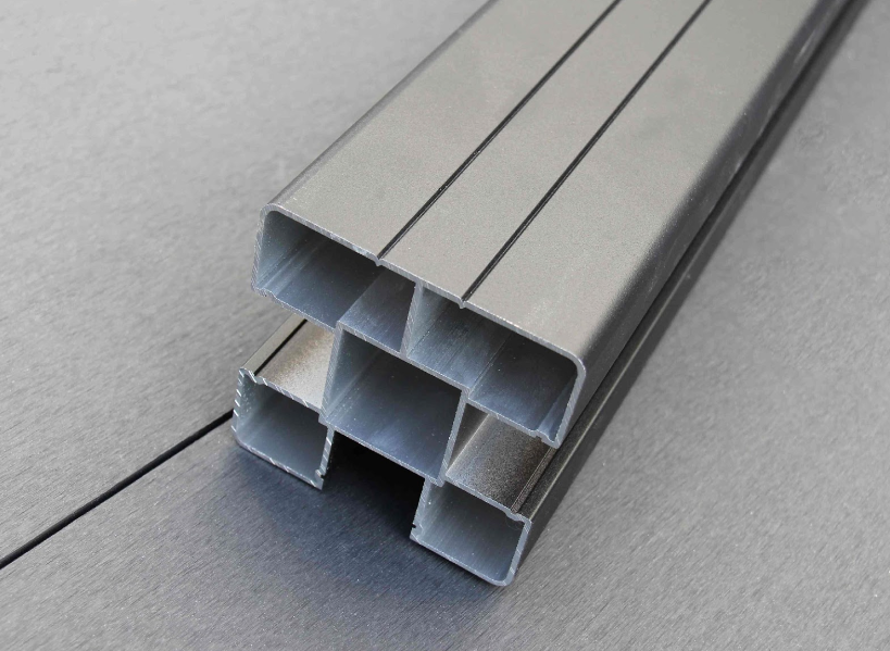 Teak Black Gap Heavy-Duty Slat Composite Fence Panels