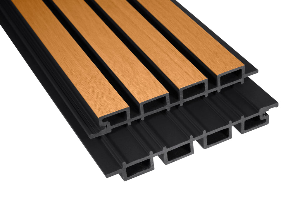 Honey Oak Composite Siding Panel