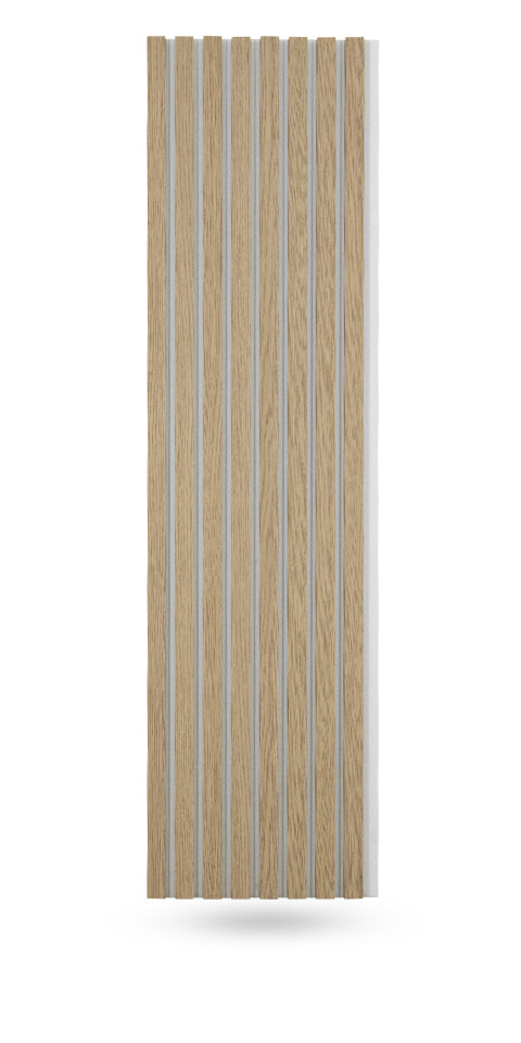 Textured American Oak Acoustic Wall Panels, Soundproofing for Walls