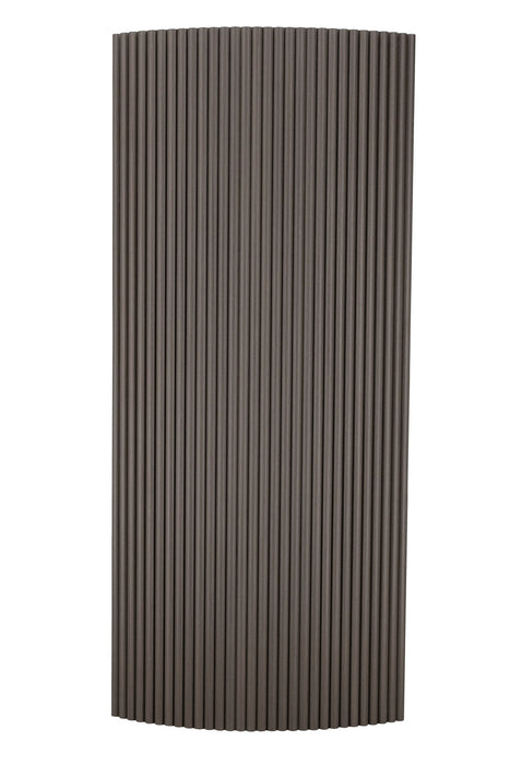 Driftwood Flexible 3D Fluted Semi-Circle Shiplap Wood Wall Panel