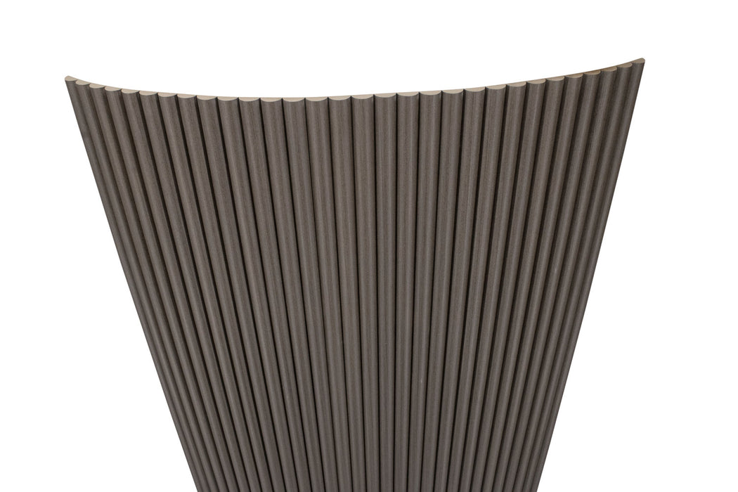 Driftwood Flexible 3D Fluted Semi-Circle Shiplap Wood Wall Panel