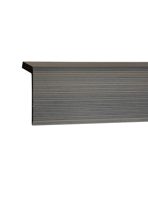 Weathered Oak 90° Corner Trim for Enhanced Grain Composite Siding – Right Angle Exterior Finishing Piece