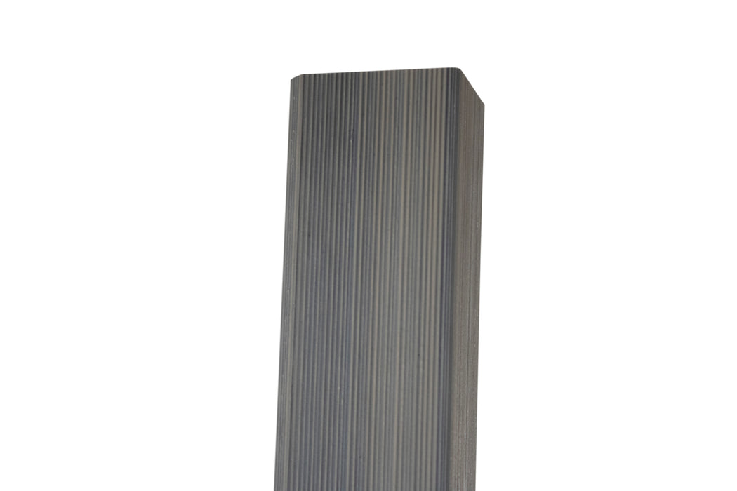 Weathered Oak 90° Corner Trim for Enhanced Grain Composite Siding – Right Angle Exterior Finishing Piece
