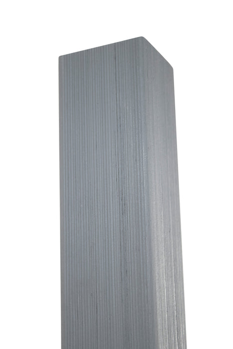 Graphite Charcoal Gray 90° Corner Trim for Enhanced Grain Composite Siding – Right Angle Exterior Finishing Piece