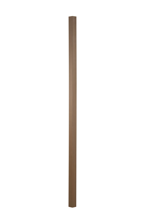 Peruvian Teak 90° Corner Trim for Enhanced Grain Composite Siding – Right Angle Exterior Finishing Piece