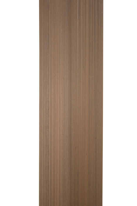 Peruvian Teak 90° Corner Trim for Enhanced Grain Composite Siding – Right Angle Exterior Finishing Piece