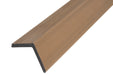 Peruvian Teak 90° Corner Trim for Enhanced Grain Composite Siding – Right Angle Exterior Finishing Piece