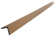 Peruvian Teak 90° Corner Trim for Enhanced Grain Composite Siding – Right Angle Exterior Finishing Piece