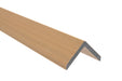 Weathered Teak 90° Corner Trim for Enhanced Grain Composite Siding – Right Angle Exterior Finishing Piece