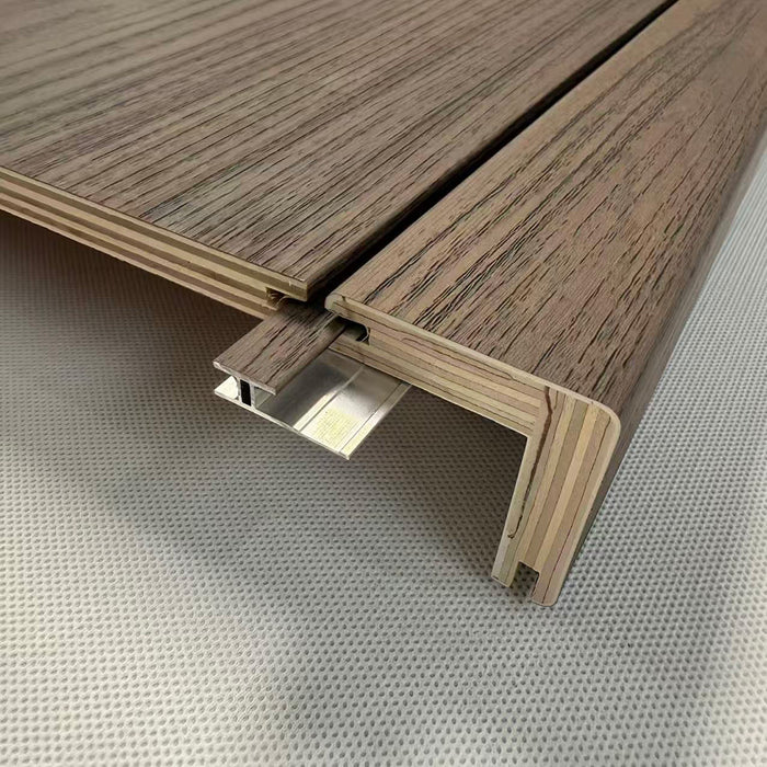 Dark Oak Decorative Wall Panel Kit – Seamless Wood Panels with Trim for Interiors