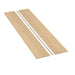 Light Oak Decorative Wall Panel Kit – Seamless Wood Panels with Trim for Interiors