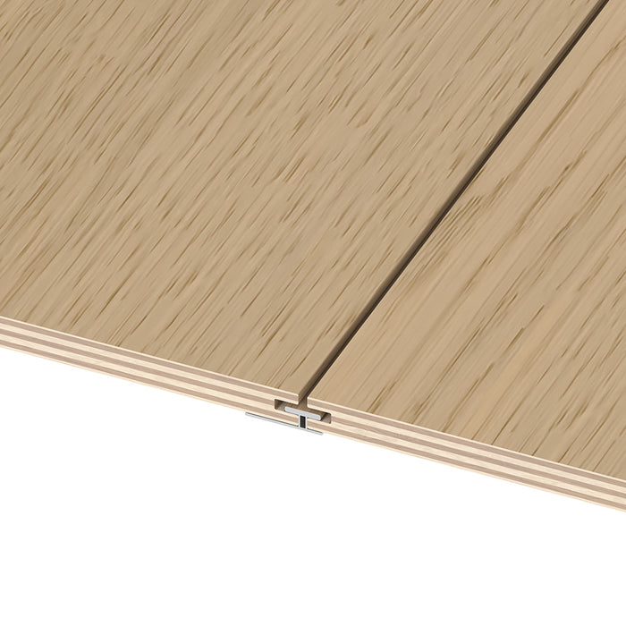 Light Oak Decorative Wall Panel Kit – Seamless Wood Panels with Trim for Interiors