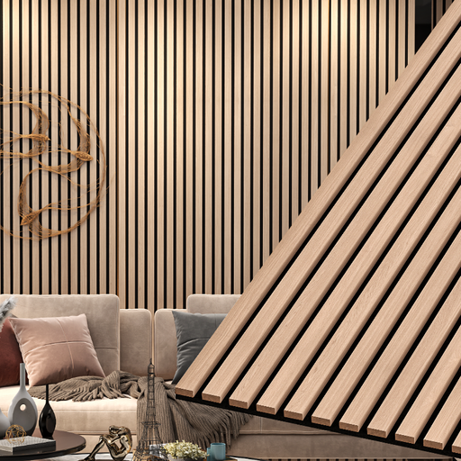 slat wood acoustic wall panels