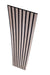Light Walnut EchoLight Acoustic Panels Top view
