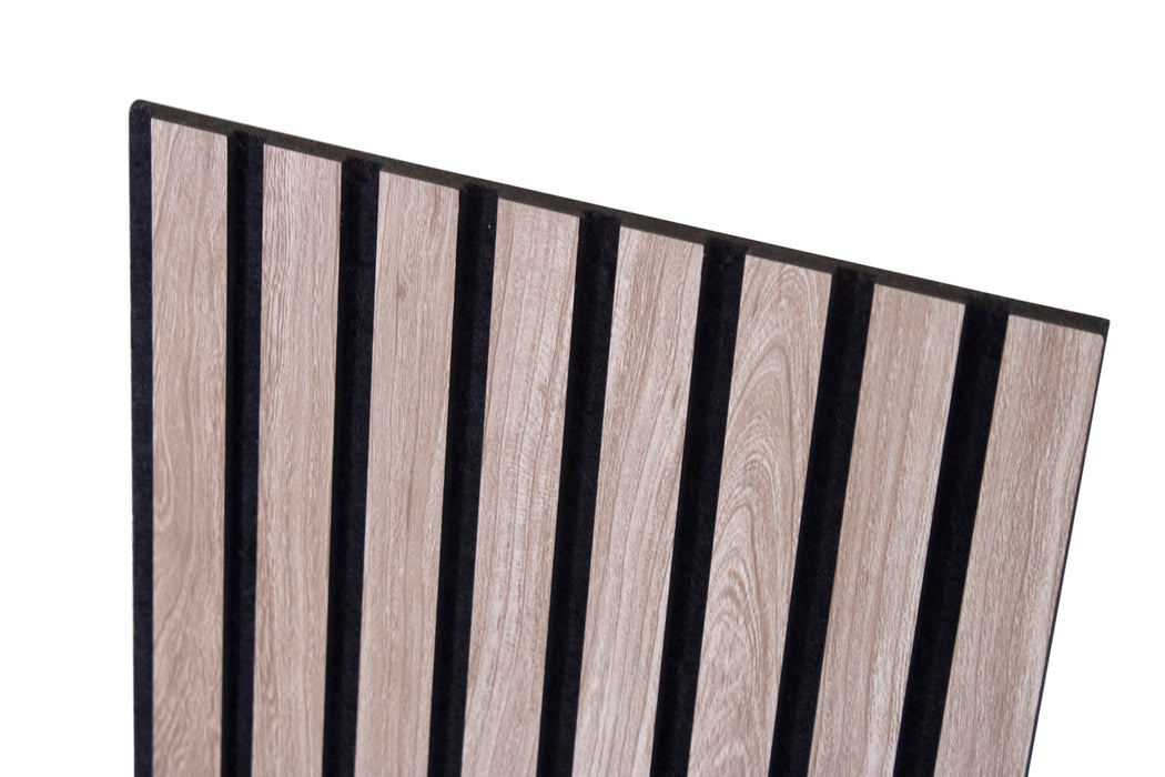 Light Walnut EchoLight Acoustic Panels Top Close up