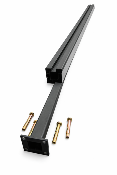 Metal Fence Post for Composite Fence Panels