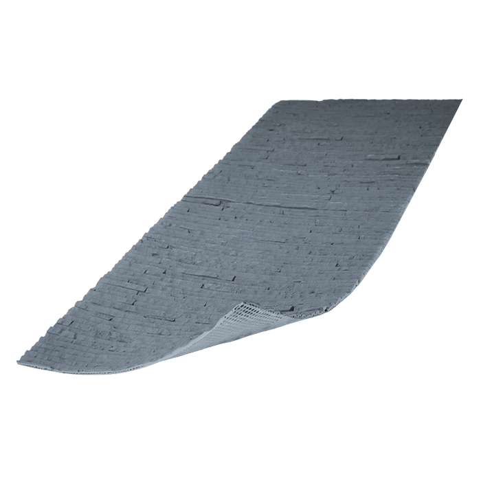 Dark Gray Natural Stone Veneer Flexible Wall Tiles