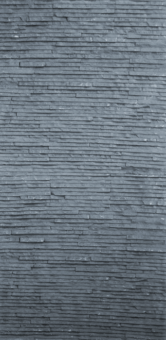 Dark Gray Natural Stone Veneer Flexible Wall Tiles