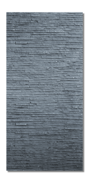Dark Gray Natural Stone Veneer Flexible Wall Tiles