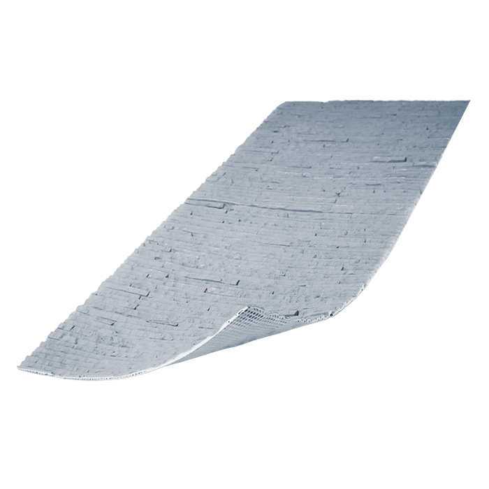 Light Gray Natural Stone Veneer Flexible Wall Tiles