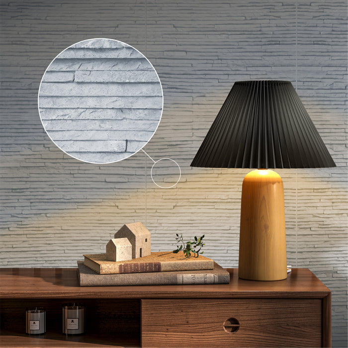 Light Gray Natural Stone Veneer Flexible Wall Tiles