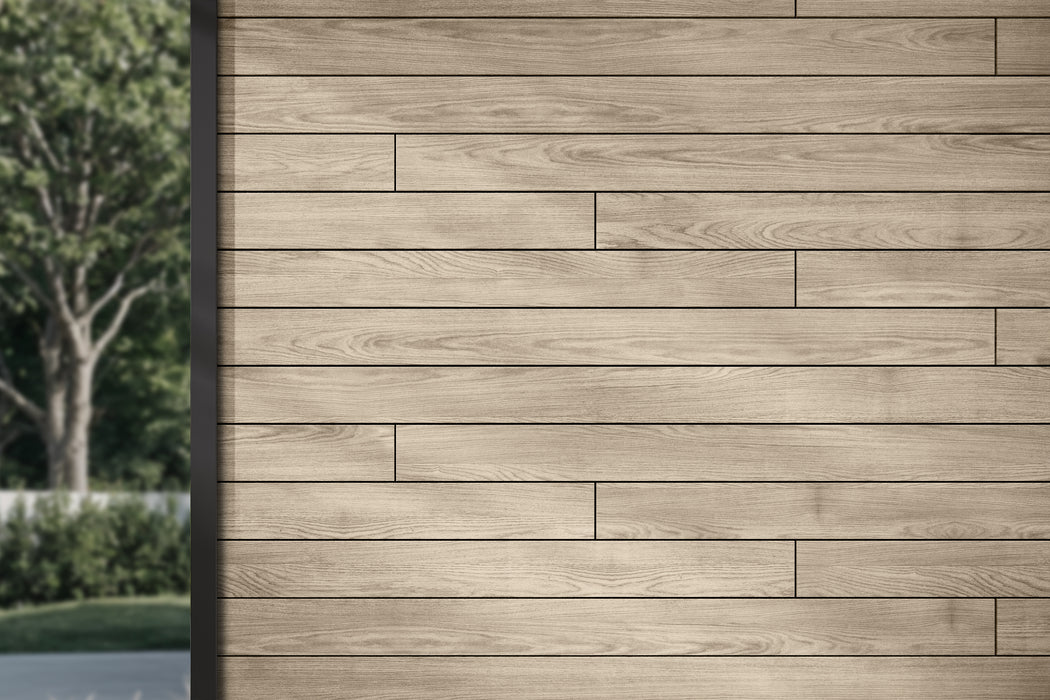 Arctic Oak Wood-Like Composite Siding, Exterior Wall Paneling
