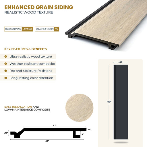 Natural Wood Texture Exterior Shiplap Siding Boards