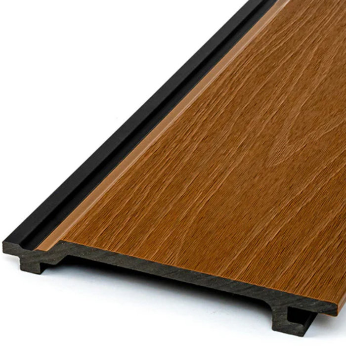 Peruvian Teak Wood-Like Composite Siding, Exterior Wall Paneling