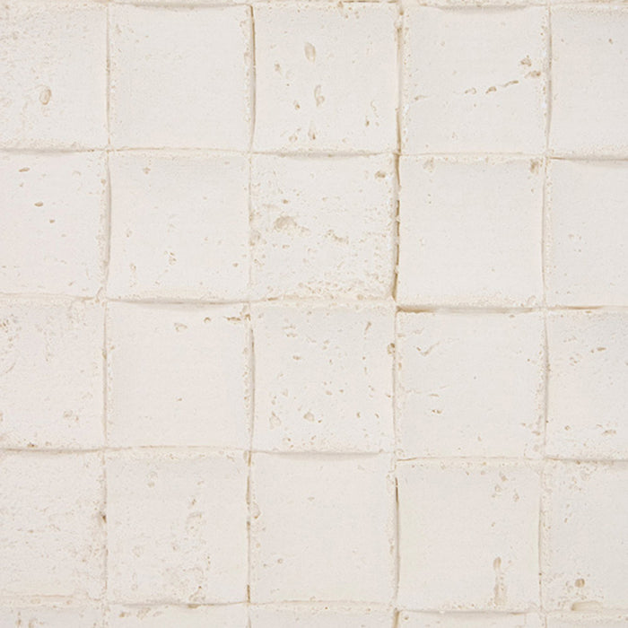 Beige 3D Mosaic Stone Wall Panels – Lightweight Travertine Tiles for Interior & Exterior Walls